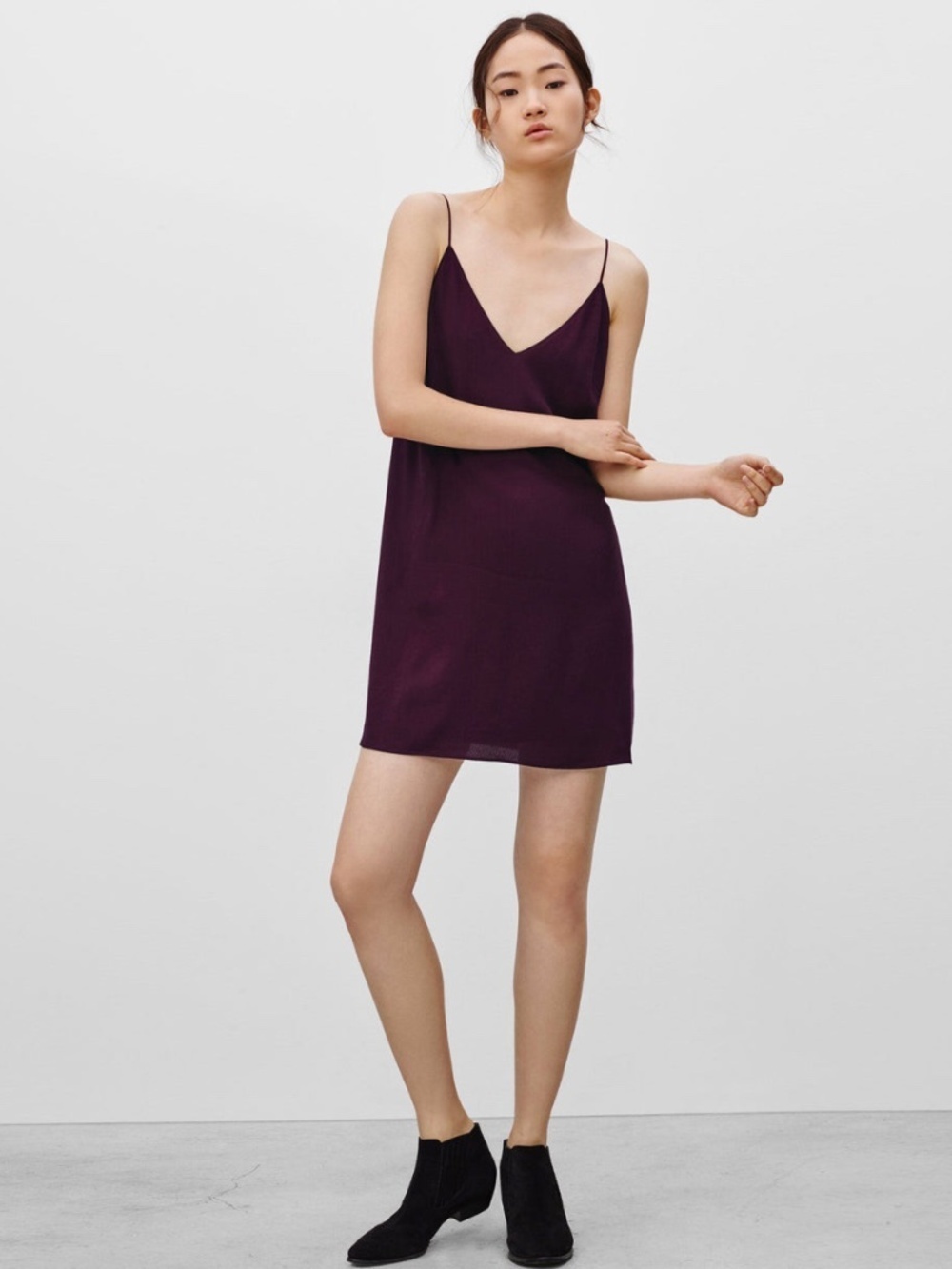 #084 - WILFRED FREE - VIVIENNE SLIP DRESS // PTP - 13 / L (C-H) - 25